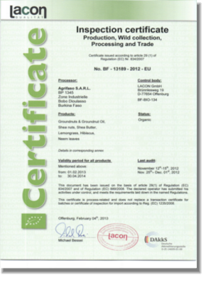 EU Certificate